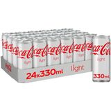 Frisdrank Coca Cola Light blik 330ml [24x]