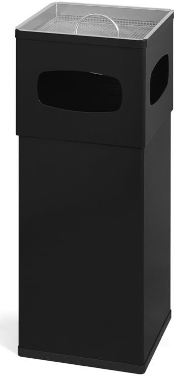 Prullenbak - Zwart - Kunststof - 30 Liter