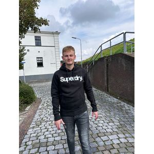 Superdry Hoodie | BLACK, S / Mannelijk