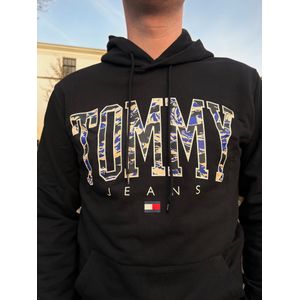 Tommy Hilfiger Hoodie Basic logo | ZWART, M
