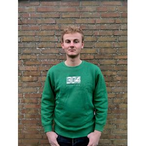 304 Sweater Essentials | MOSS GREEN, L / Mannelijk
