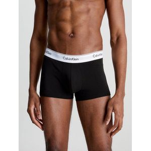Calvin Klein 3-pack boxershorts - Low Rise Trunks | ZWART, S / Mannelijk