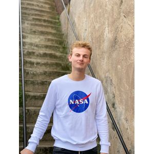 NASA Sweater | WHITE, L / Mannelijk