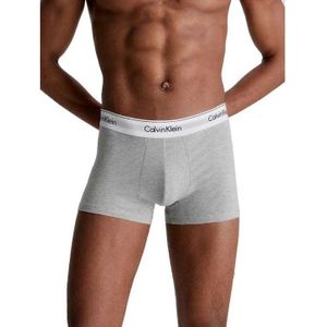 Calvin Klein 3-pack boxershorts - Low Rise Trunks | ZWART, WIT, GRIJS, S / Mannelijk