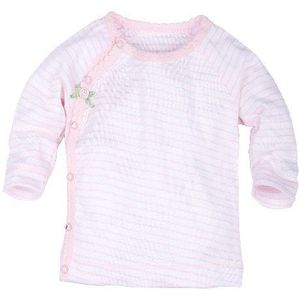 Baby Crossover T-Shirt LS - Stripes Pink