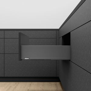 Blum Legrabox lade - Hoogte K (144mm) - 350mm - 40kg - Oriongrijs
