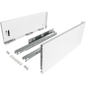 Easyfix Zelfbouw lade - Hoogte 185mm - Lengte 650mm - Wit