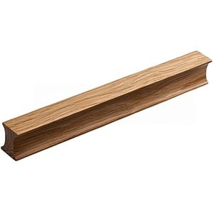 Houten meubelgreep hol - 200x19x160mm - Eikenhout