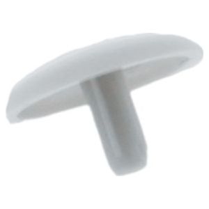 Afdekkap - Wit - Voor Spaanplaatschroef PZ2 - 100 Stuks