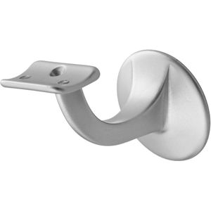 Leuninghouder Naturel - Hol Zadel - Aluminium Gegoten - Stokschroef - 3501-01