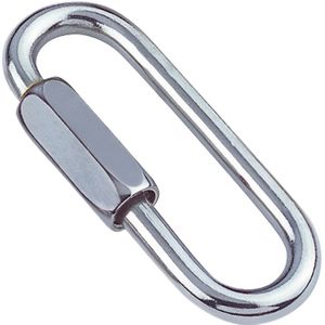 Noodschalm 14mm - Lang - RVS 316 - Gepolijst