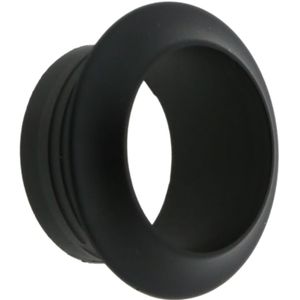 Inboorring Kunststof 16mm Matzwart