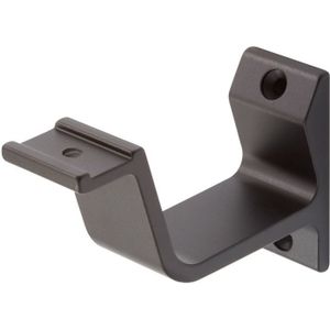 Trapleuning Houder Vlak Zadel 76mm - Zwart - Opschroef Bevestiging - 3550-18