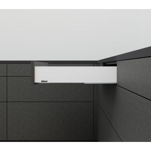 Blum Legrabox lade - Hoogte M (106mm) - 400mm - 40kg - Zijdewit - EXPANDO BEVESTIGING