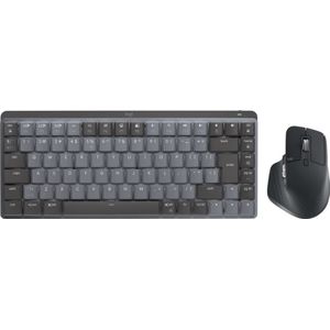 Logitech MX Mechanical Mini Draadloos Toetsenbord + Logitech MX Master 3S