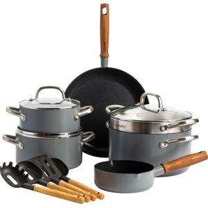 GreenPan Mayflower Pro Pannenset 13-delig - Luxe en gezond koken met Thermolon antiaanbaklaag