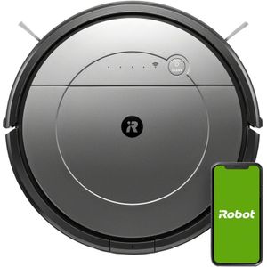 Irobot Roomba Combo 1138 - Robot stofzuiger Antraciet