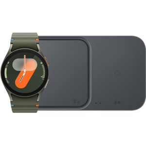 Samsung Galaxy Watch 7 Groen 40mm + Duo Draadloze Oplader