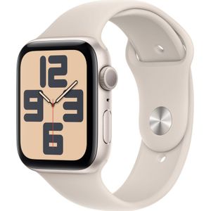 Apple Watch SE (2022) 44mm Starlight Aluminium Sportband M/L