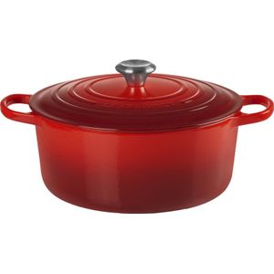 Le Creuset Signature Ronde Braadpan 28 cm Kersenrood