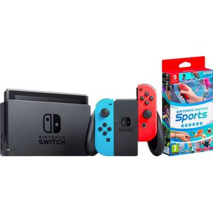 Nintendo Switch Rood/Blauw + Nintendo Switch Sports