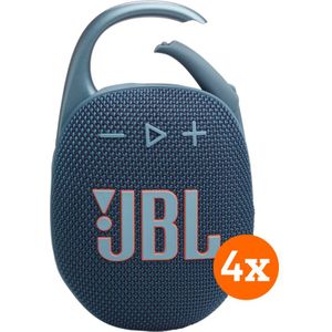 JBL Clip 5 Blauw 4-pack