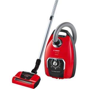 Bosch Hausgeräte Serie 8 BGB8PET1 Stofzuiger Cilinderzuiger Droge Stofzak - Stofzuiger - Rood - Zilver - Zwart