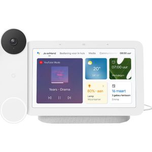 Google Nest Doorbell Battery + Google Nest Hub 2 Chalk