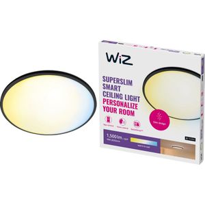 WiZ Plafondlamp SuperSlim - alle tinten wit licht - zwart