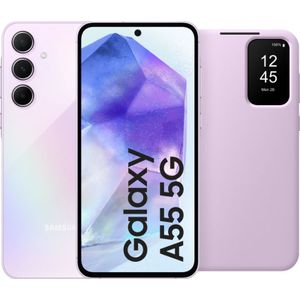 Samsung Galaxy A55 128GB Roze 5G + Smart View Book Case Roze