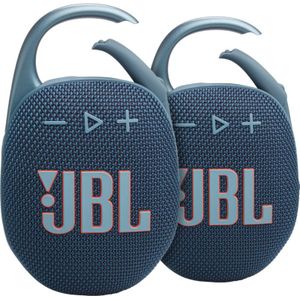 JBL Clip 5 Blauw 2-pack