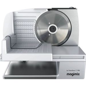 Magimix - T190 Snijmachine - Zilver - Snijblad 19 cm - Gekarteld