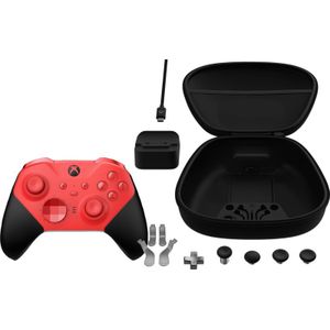 Microsoft Xbox Wireless Controller Series 2 Rood + Componenten Pack