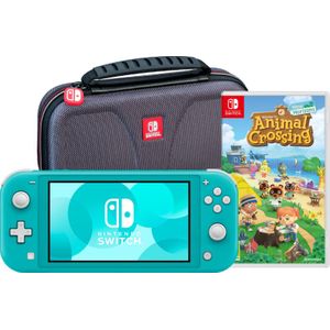 Game onderweg pakket - Nintendo Switch Lite Turquoise