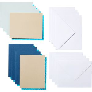 Cricut Cut-Away Cards Marina A2 (10,8 cm x 14 cm) 8-pack