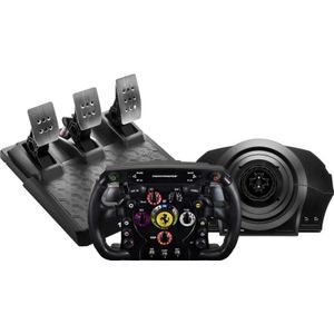 Thrustmaster T300 RS Servo Base + Ferrari F1 Wheel Add-On + T-3PM pedalen