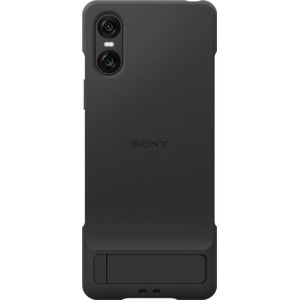 Sony Xperia 10 VI Back Cover Zwart Met Standaard