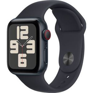 Apple Watch SE (2022) 4G 40mm Midnight Aluminium Sportband S/M