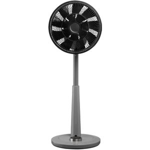 Duux Whisper Ventilator Grijs - Zeer Stille Statiefventilator 13dB - Ventilator Staand