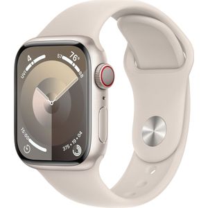 Apple Watch Series 9 4G 41mm Starlight Aluminium Sportband S/M