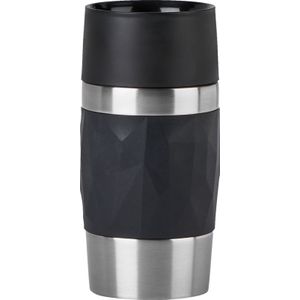 Tefal Compact Travel Mug Compact Thermosfles - 0,3 L - Zwart