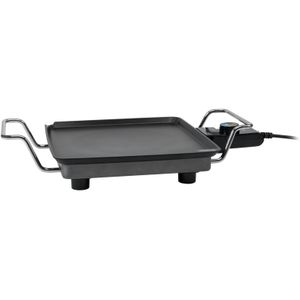 Princess Mini Table Chef 102210 - Grill & Bakplaat - Gourmet - 28x28 cm - Regelbare thermostaat