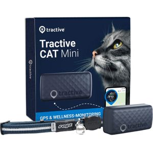 Tractive Gps Tracker Kat Mini Blauw