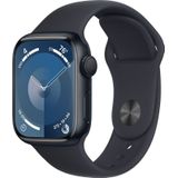 Apple Watch Series 9 41mm Midnight Aluminium Sportband M/L