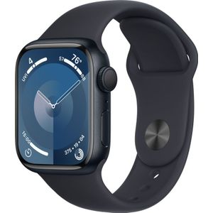 Apple Watch Series 9 41mm Midnight Aluminium Sportband M/L