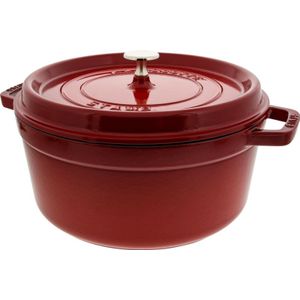 Staub Braadpan - Rond - 26 cm - Kers