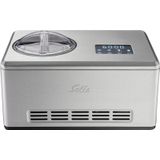 Solis Gelateria Pro Touch 8502 IJsmachine Zelf Vriezend - Ice Cream Machine en Yoghurtmaker - RVS - Zilver