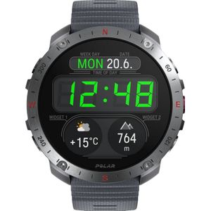 Polar Grit X 2 Pro Zilver