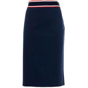 PINKO Blauw Viscose Rok