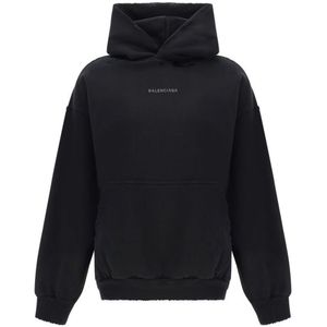 Balenciaga Oversized Hoodie met Monogram